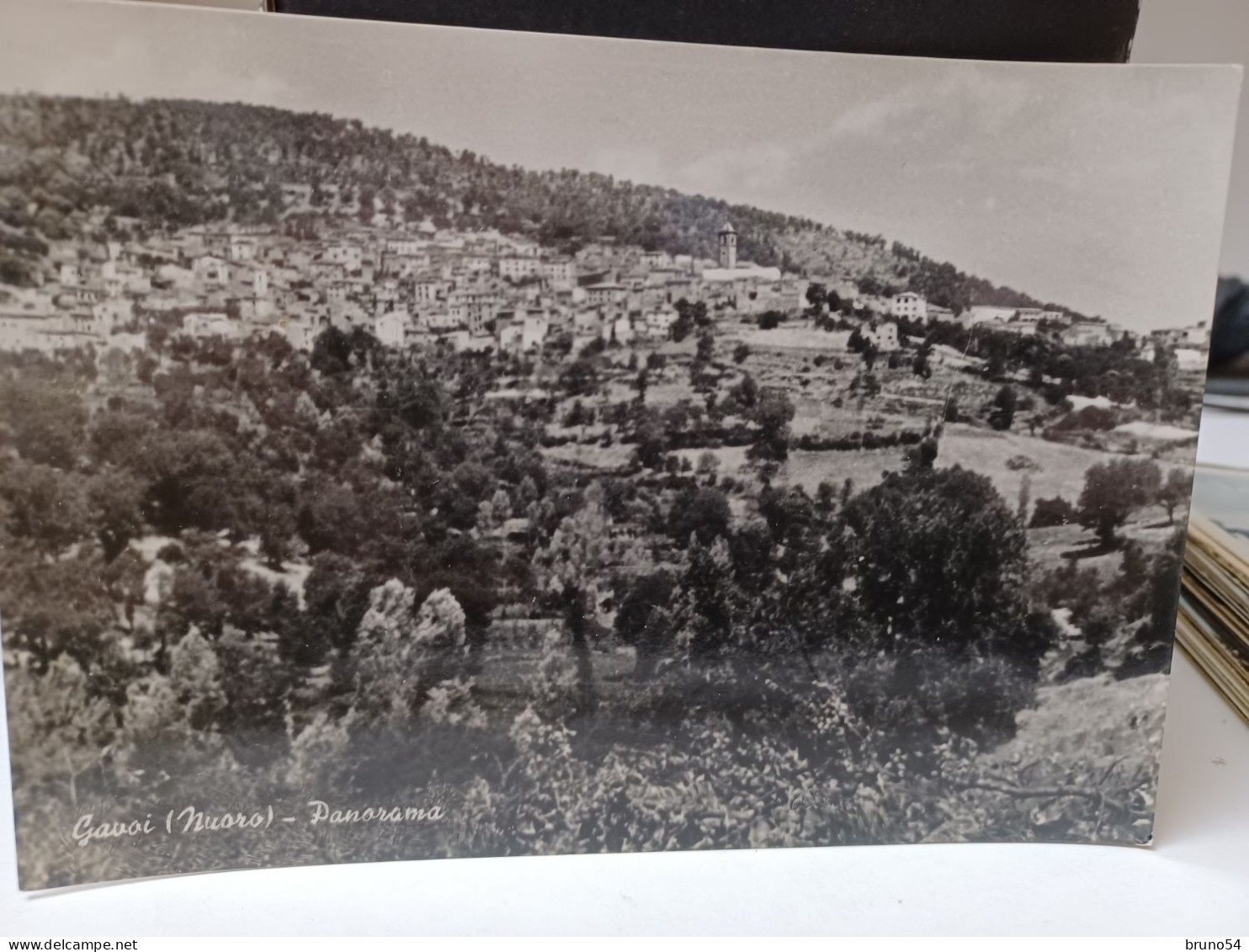 Cartolina Gavoi Provincia Nuoro Panorama 1955 - Nuoro