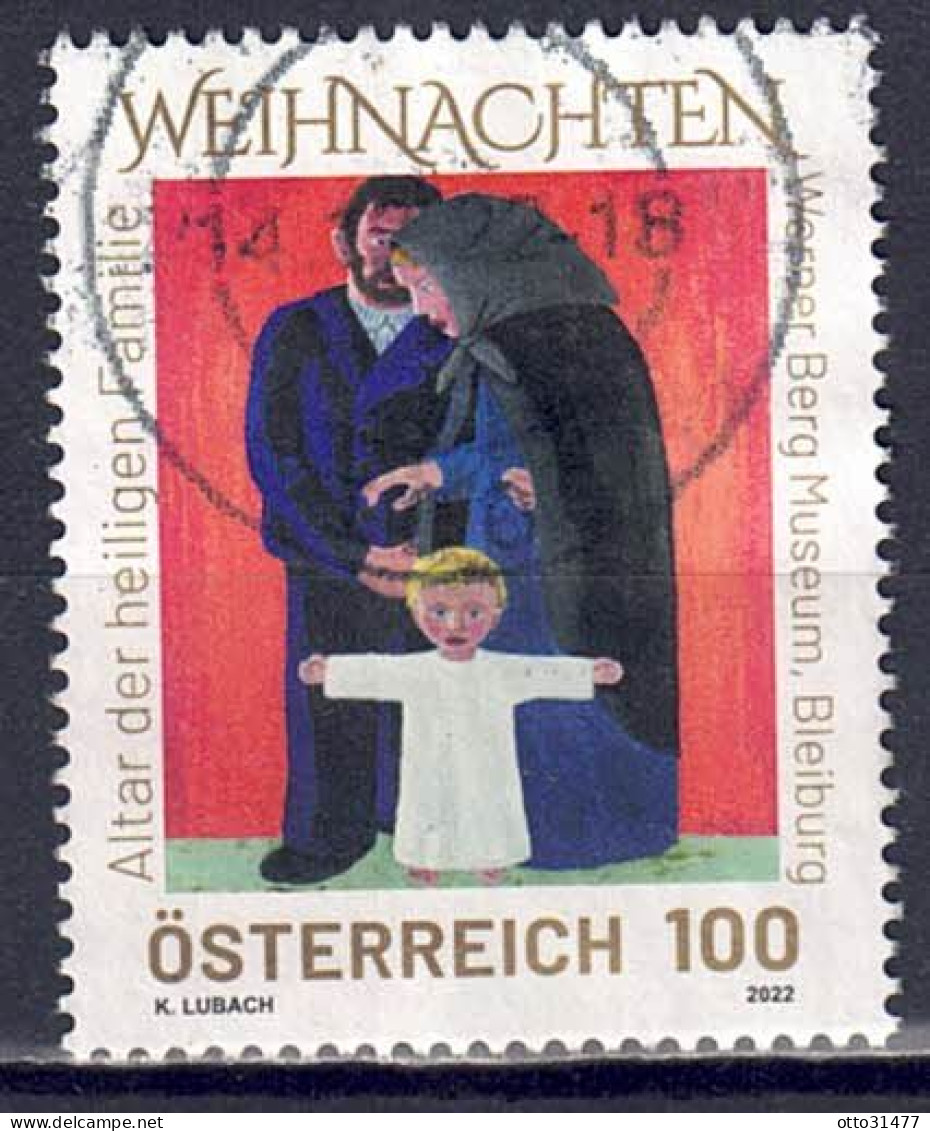 Österreich 2022 - Weihnachten, MiNr. 3698, Gestempelt / Used - Used Stamps