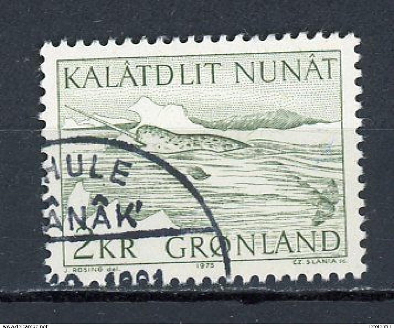 GROENLAND - NARVAL - N° Yvert 80 Obli. - Usados