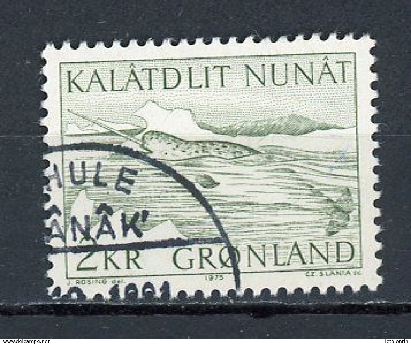 GROENLAND - NARVAL - N° Yvert 80 Obli. - Used Stamps