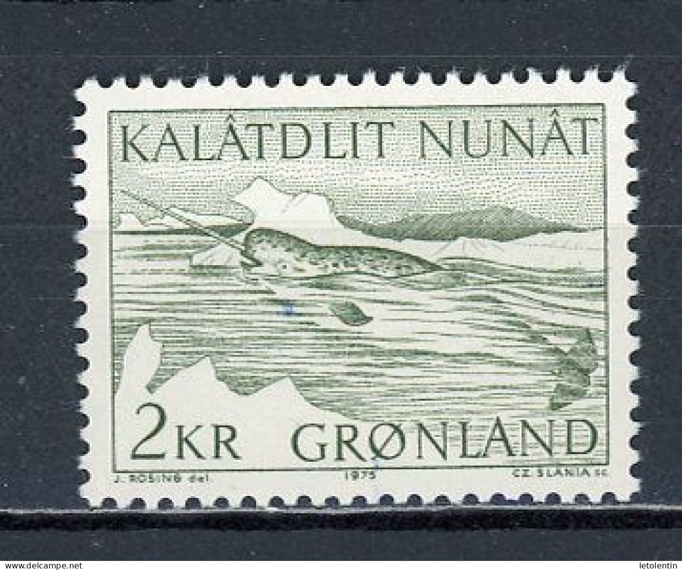GROENLAND - NARVAL - N° Yvert 80 ** - Neufs