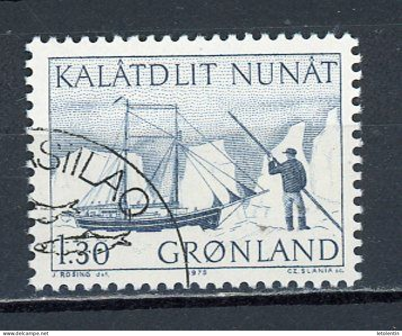 GROENLAND - TRANSPORTS POSTAUX - N° Yvert 81 Obli. - Used Stamps