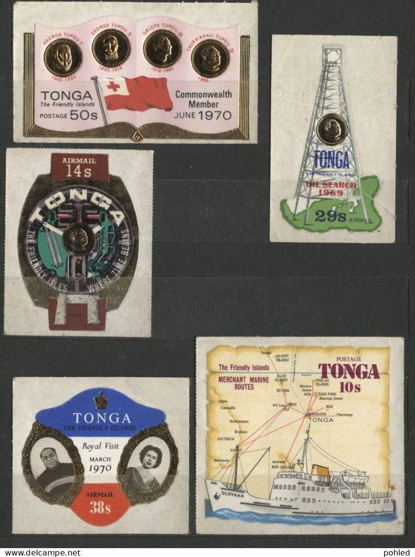 01274*OCEANIA*TONGA*SMALL SET OF STAMPS - Tonga (1970-...)