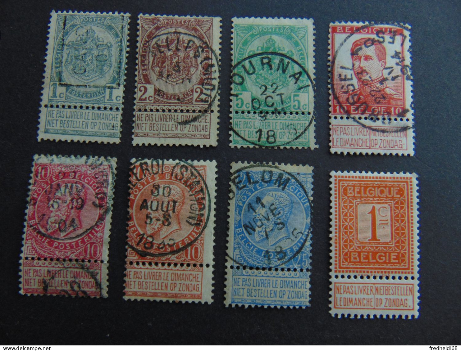 Très Beau Petit Lot De 11 Timbres Oblitérés - Sammlungen