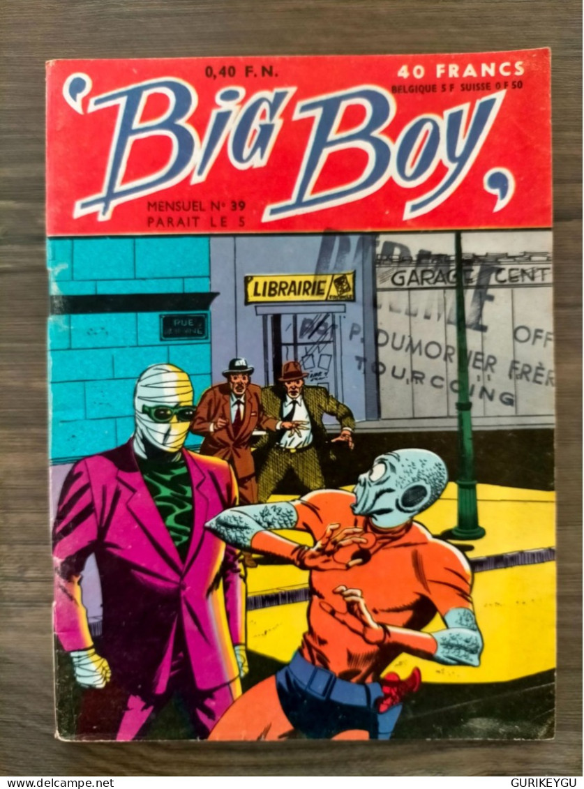 Bd  BIG BOY  N° 39   Artima 1959  BIEN ++ - Rodeo