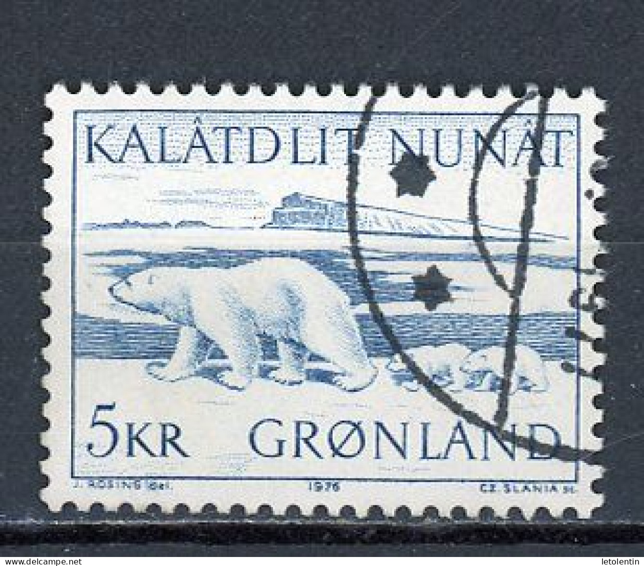 GROENLAND - OURS POLAIRE - N° Yvert 84 Obli. - Used Stamps