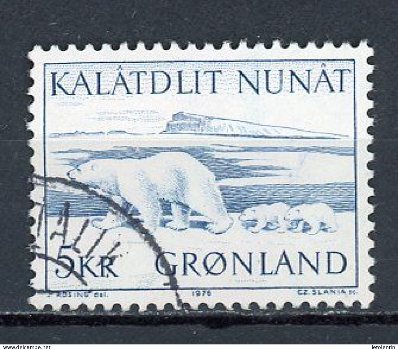 GROENLAND - OURS POLAIRE - N° Yvert 84 Obli. - Used Stamps