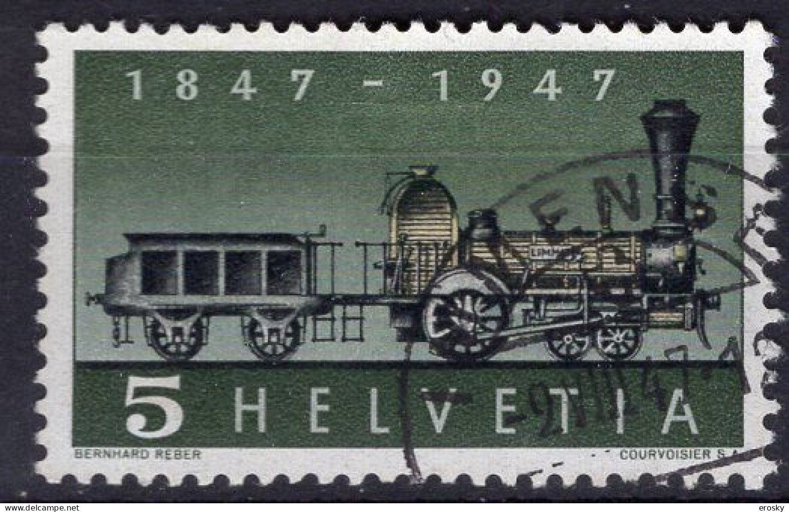 T1961 - SUISSE SWITZERLAND Yv N°441 - Oblitérés