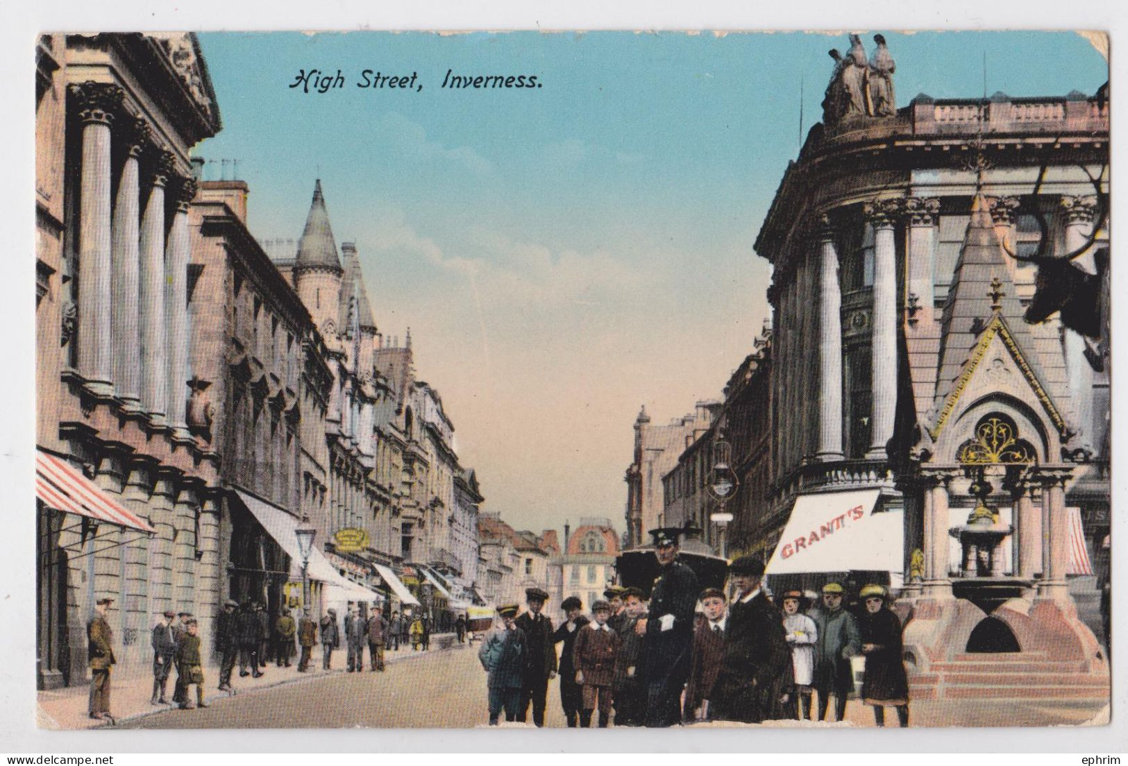 Inverness High Street Policeman - Inverness-shire