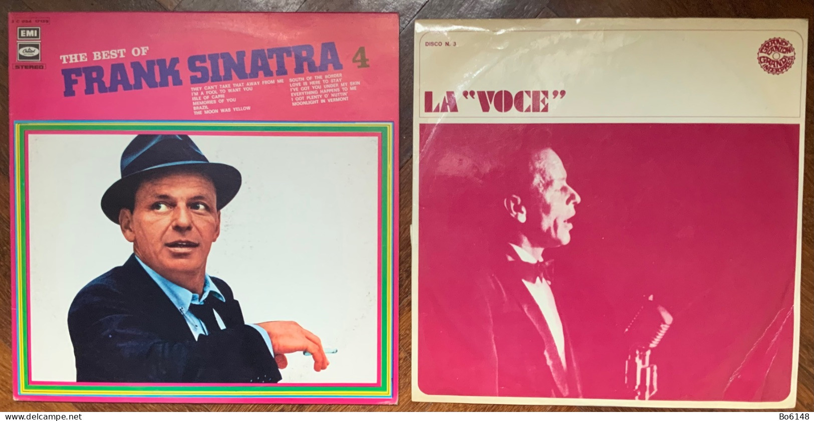 2 Dischi 33 Giri  FRANK SINATRA :  LA “ VOCE “ E THE BEST N.4 - Blues