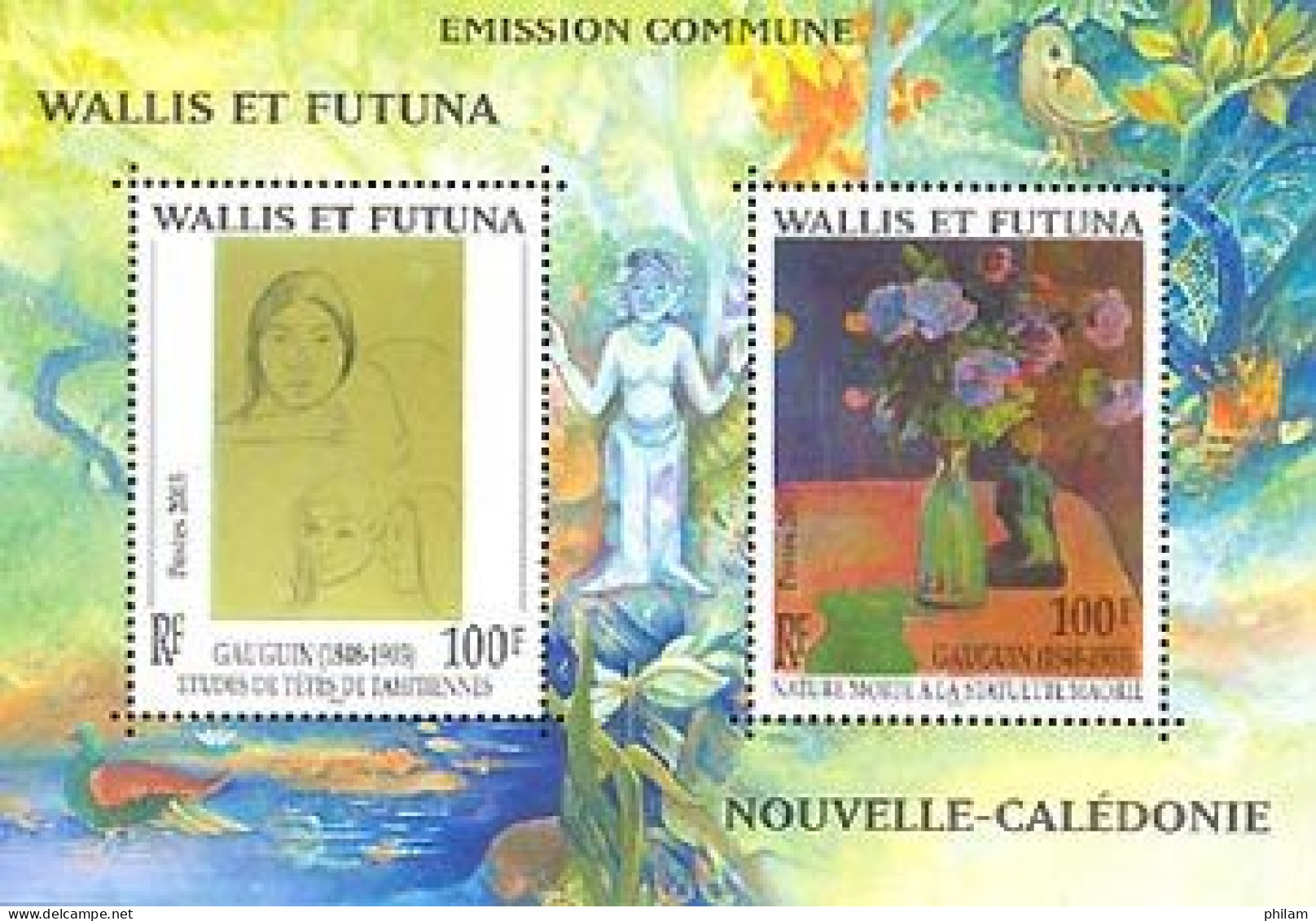 WALLIS ET FUTUNA 2003 - Paul Gauguin - Bloc - Impresionismo