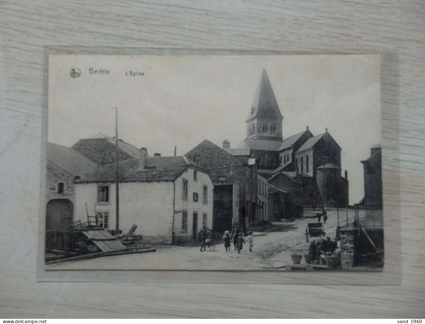 Bertrix - L'Eglise - Nels - Circulé: 1921 - 2 Scans - Bertrix