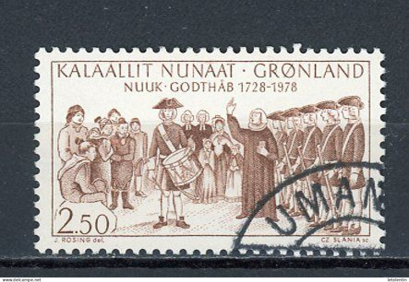 GROENLAND - GODTHAB - N° Yvert 98 Obli. - Used Stamps