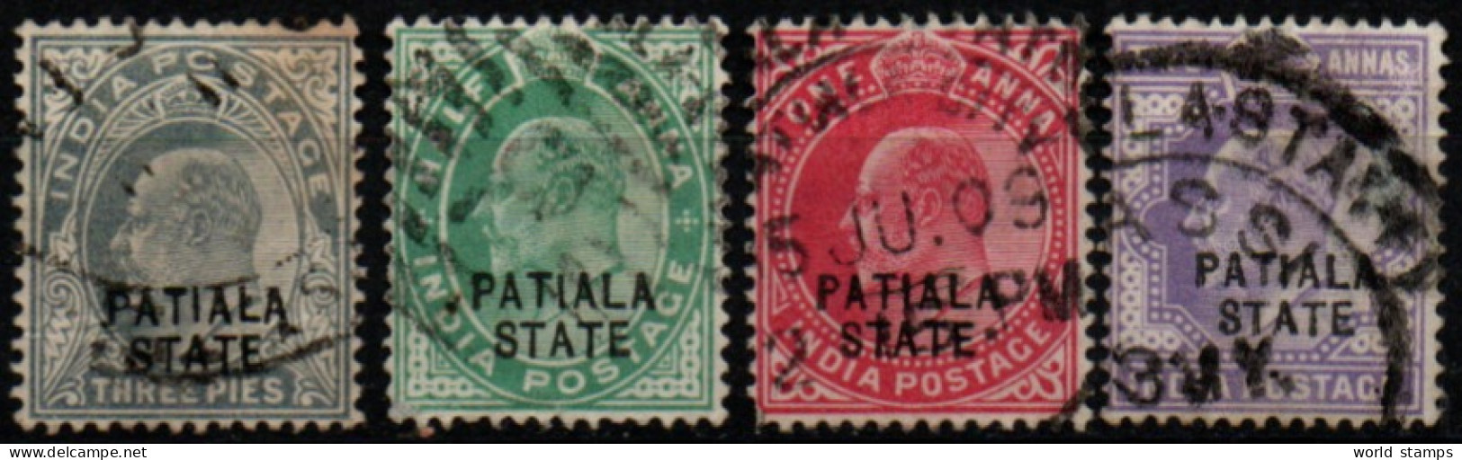 PATIALA 1903-7 O - Patiala