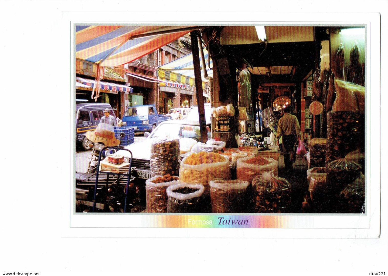 Cpm - Taiwan - TAIPEI - Marché - 2002 - Animation Camion - Taiwan