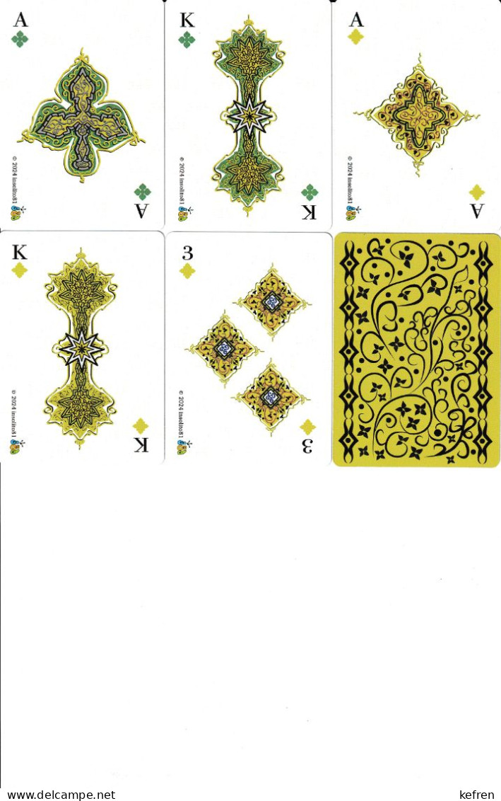 BARAJA POKER, PLAYING CARDS DECK, FANTASIA ARABESQUE - Carte Da Gioco