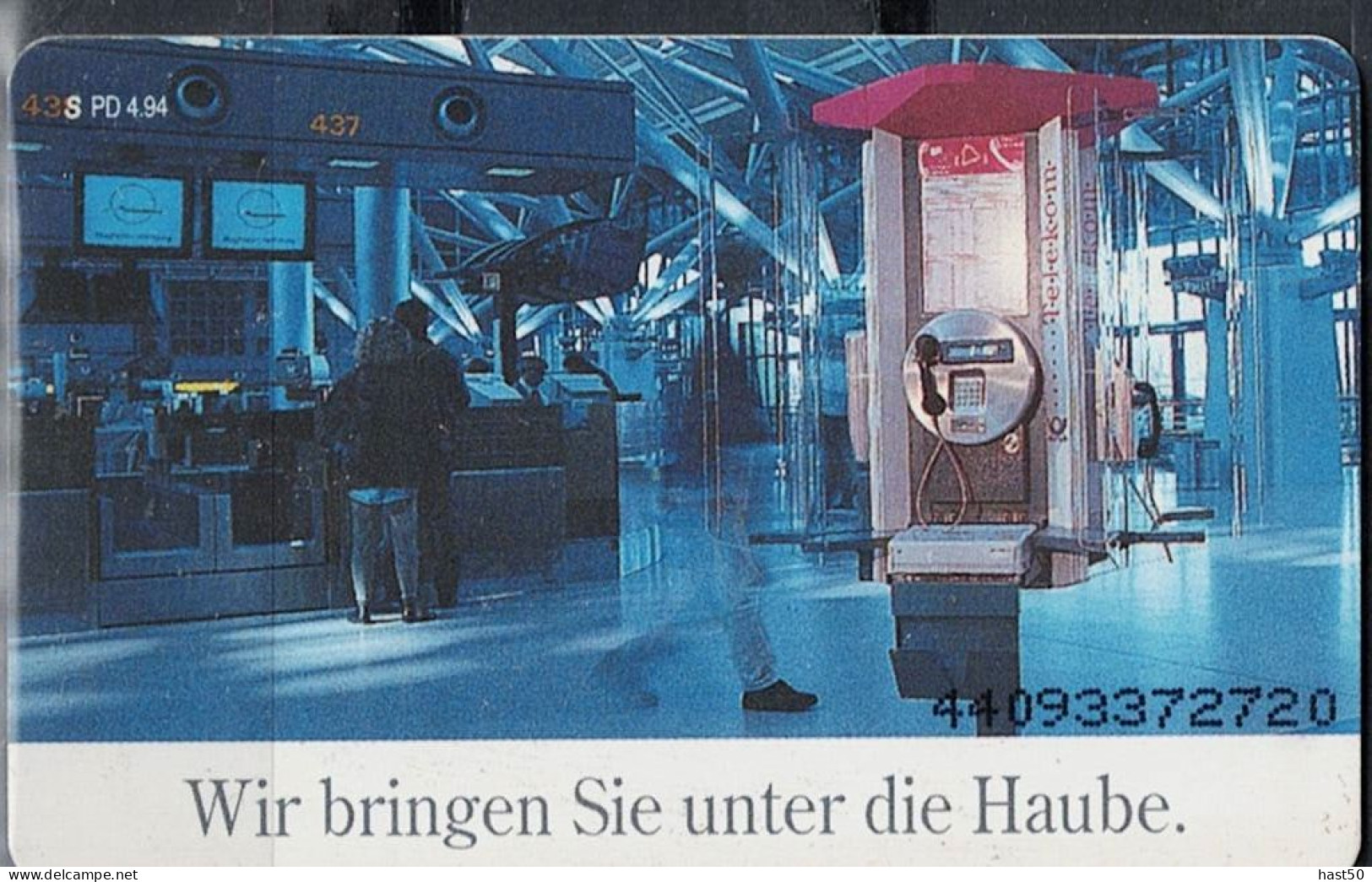 Deutschland - P  PD-SERIES: Wir Bringen Sie Unter Die Haube - USED -  1994 - P & PD-Series: Schalterkarten Der Dt. Telekom