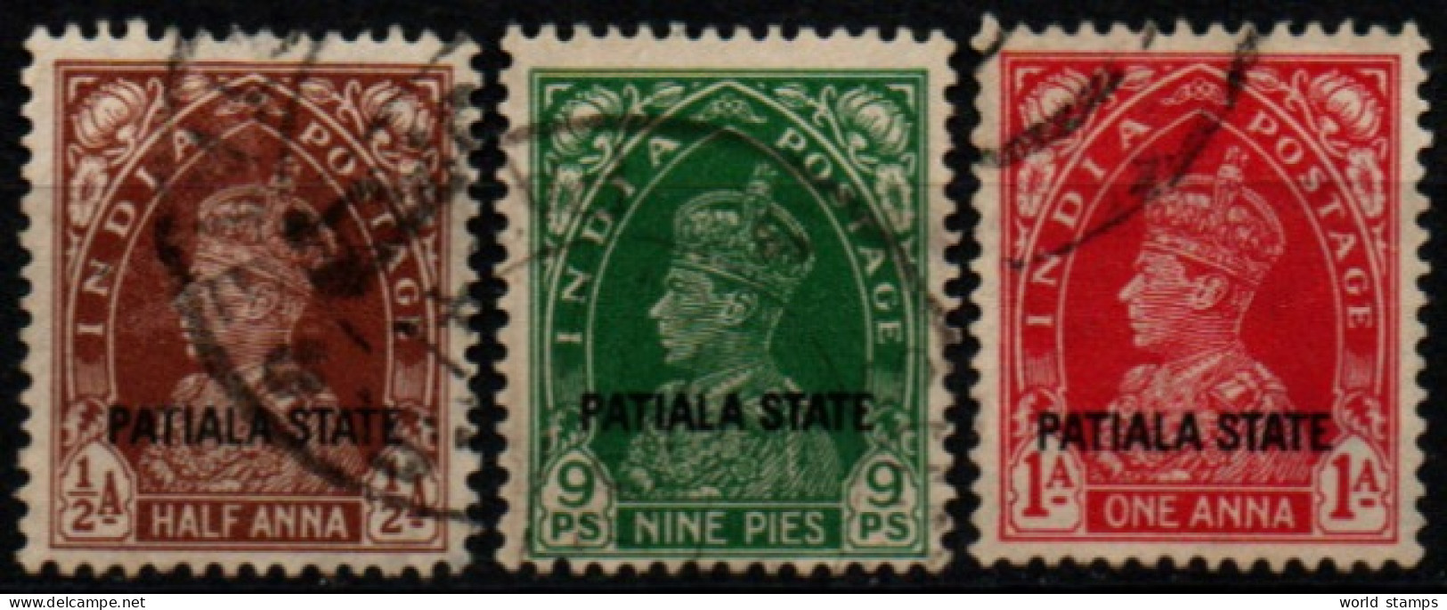 PATIALA 1938-9 O - Patiala