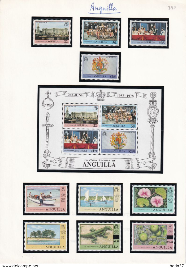 Anguilla - Collection Vendue Page Par Page - Neufs ** Sans Charnière - TB - Anguilla (1968-...)