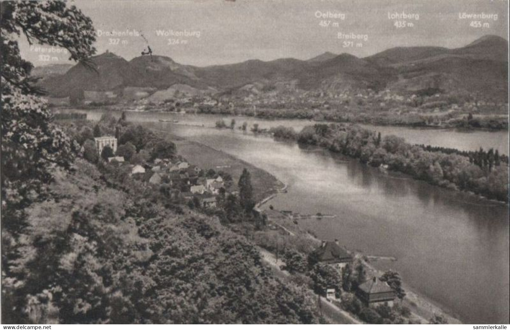 72472 - Drachenfels - Blick Vom Rolandsbogen - 1958 - Drachenfels