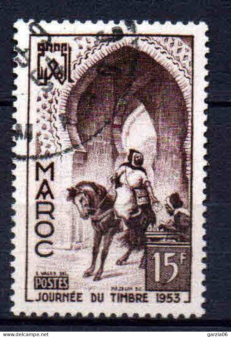 Maroc - 1953 - Journée Du Timbre   - N° 323 - Oblit - Used - Used Stamps