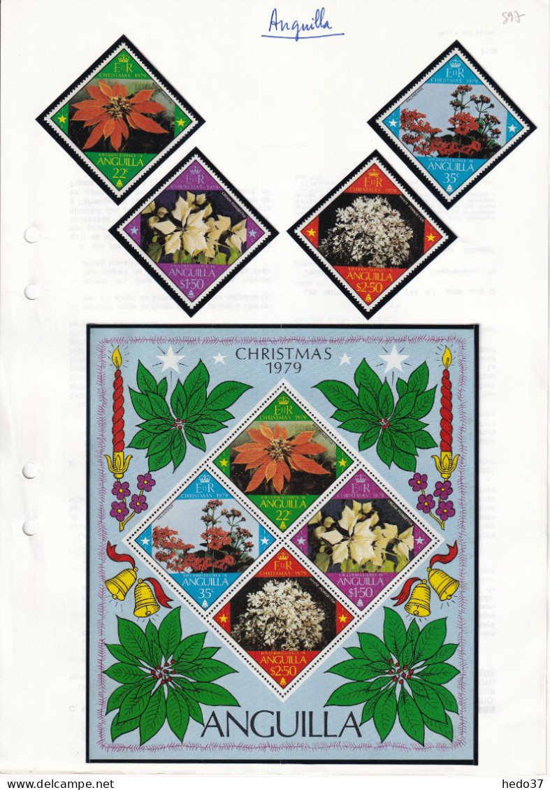 Anguilla - Fleurs - Collection Vendue Page Par Page - Neufs ** Sans Charnière - TB - Anguilla (1968-...)