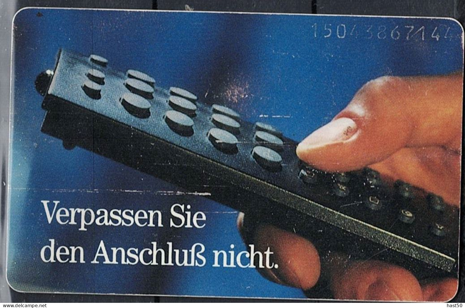 Deutschland - P  PD-SERIES: Verpassen Sie Den Anachluß Nicht  - USED -  1995 - P & PD-Series: Schalterkarten Der Dt. Telekom