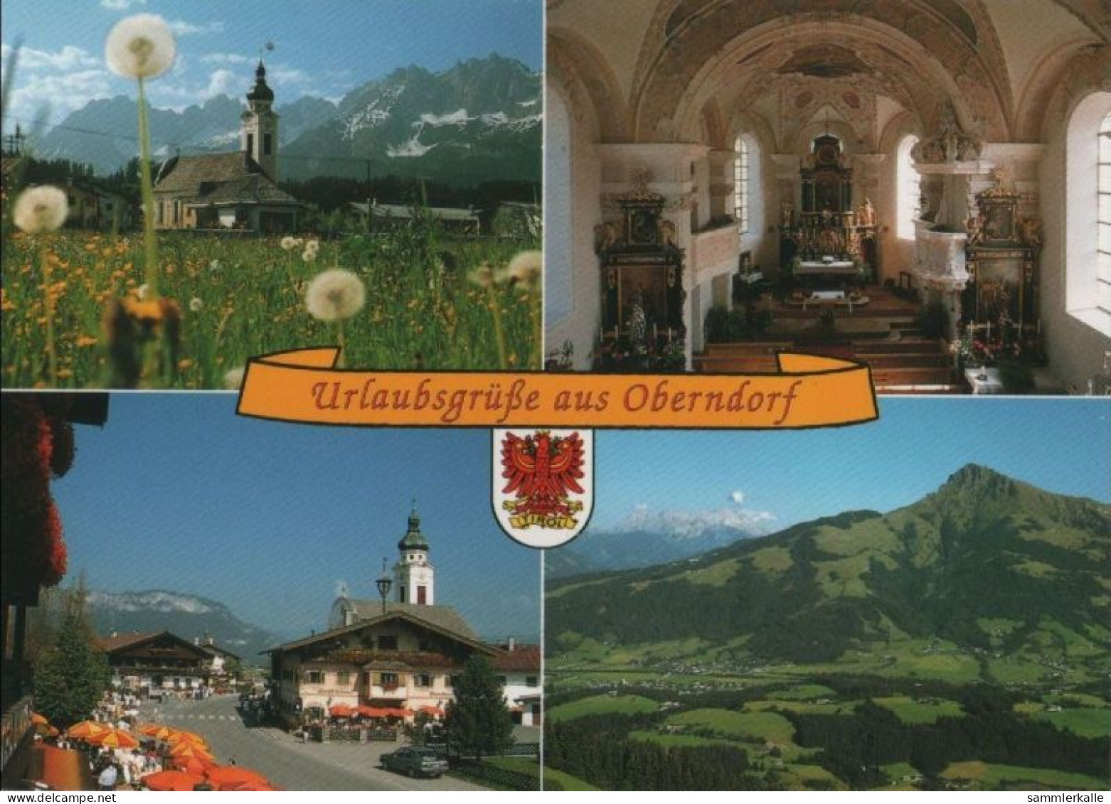 75868 - Österreich - Oberndorf - 4 Teilbilder - 2009 - Kitzbühel