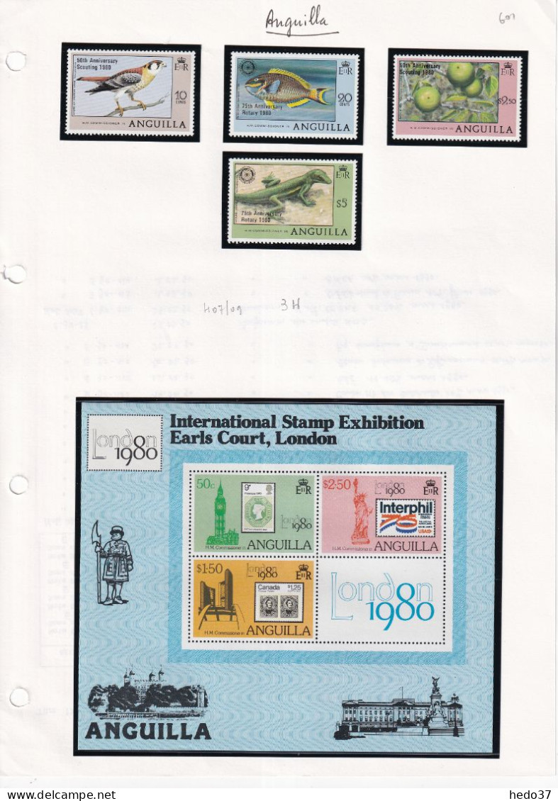 Anguilla - Collection Vendue Page Par Page - Neufs ** Sans Charnière - TB - Anguilla (1968-...)