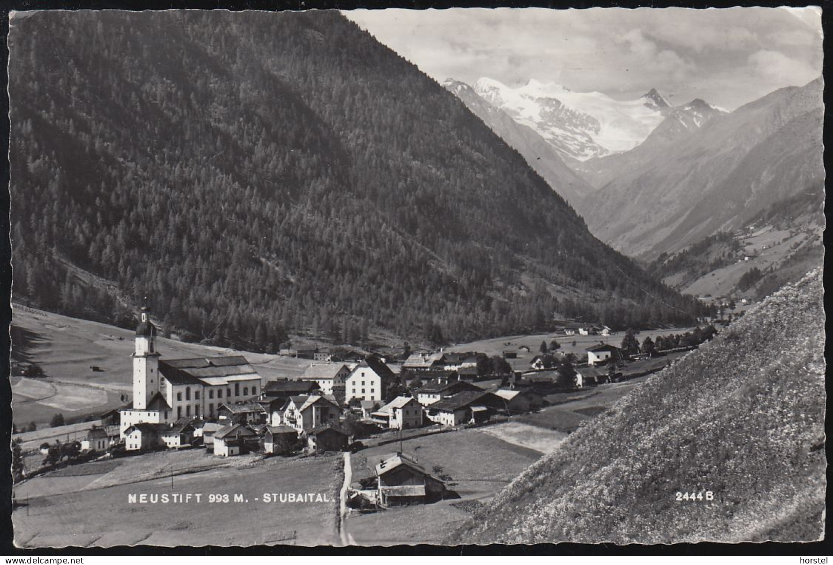 Austria - 6167 Neustift Im Stubaital - Alte Ortsansicht Mit Kirche - Nice Stamp - Neustift Im Stubaital