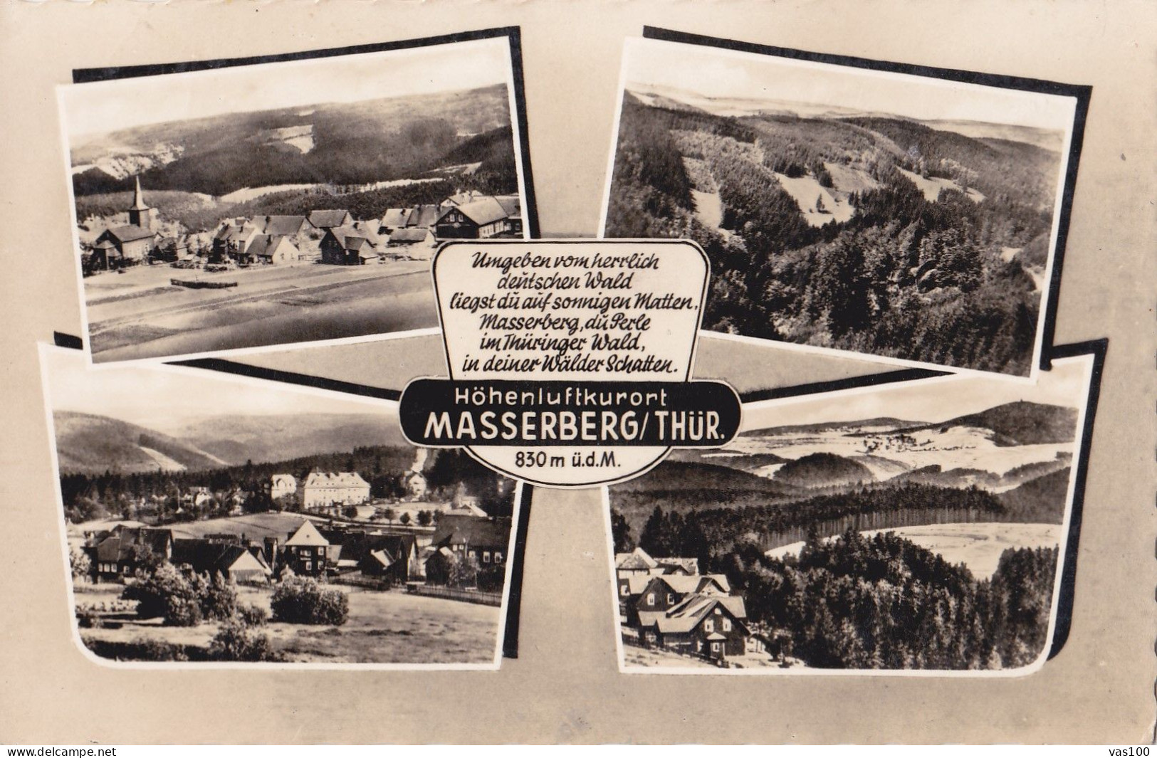 Masserberg Gesamtansicht Masserberg,POSTCARD. - Masserberg