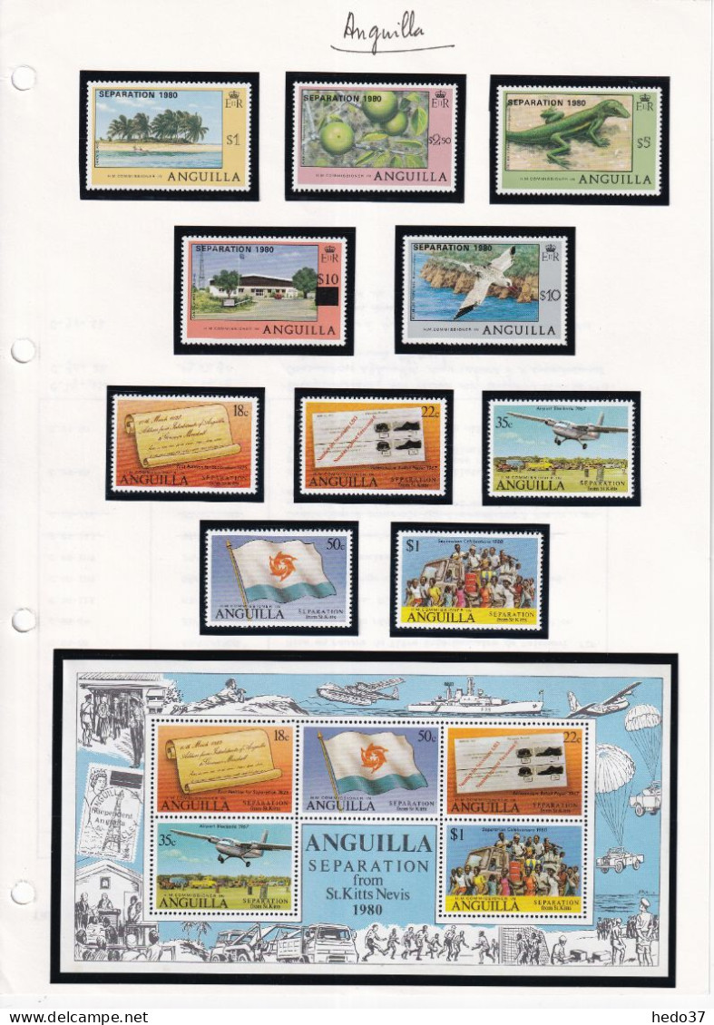 Anguilla - Collection Vendue Page Par Page - Neufs ** Sans Charnière - TB - Anguilla (1968-...)