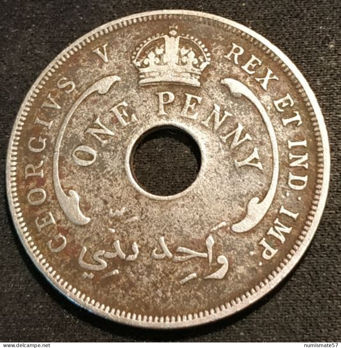 BRITISH WEST AFRICA - ONE PENNY 1928 - George V - KM 9 - ( Afrique Occidentale Britannique ) - Colonies