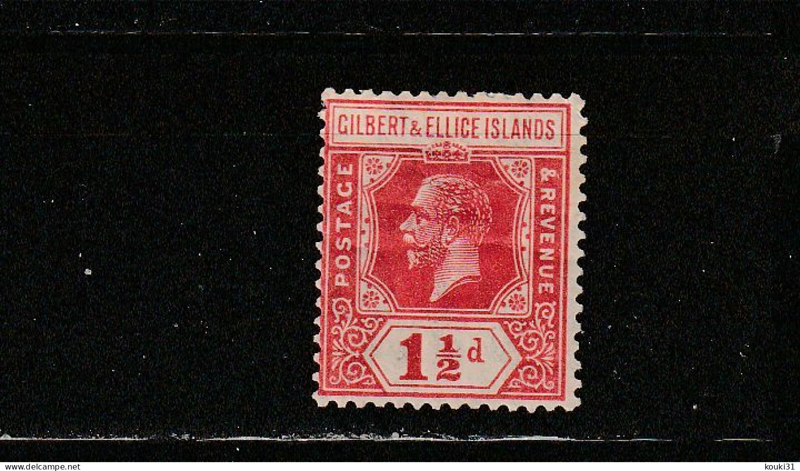 Gilbert Et Ellice YT 28 * : George V - 1922 - Gilbert- Und Ellice-Inseln (...-1979)