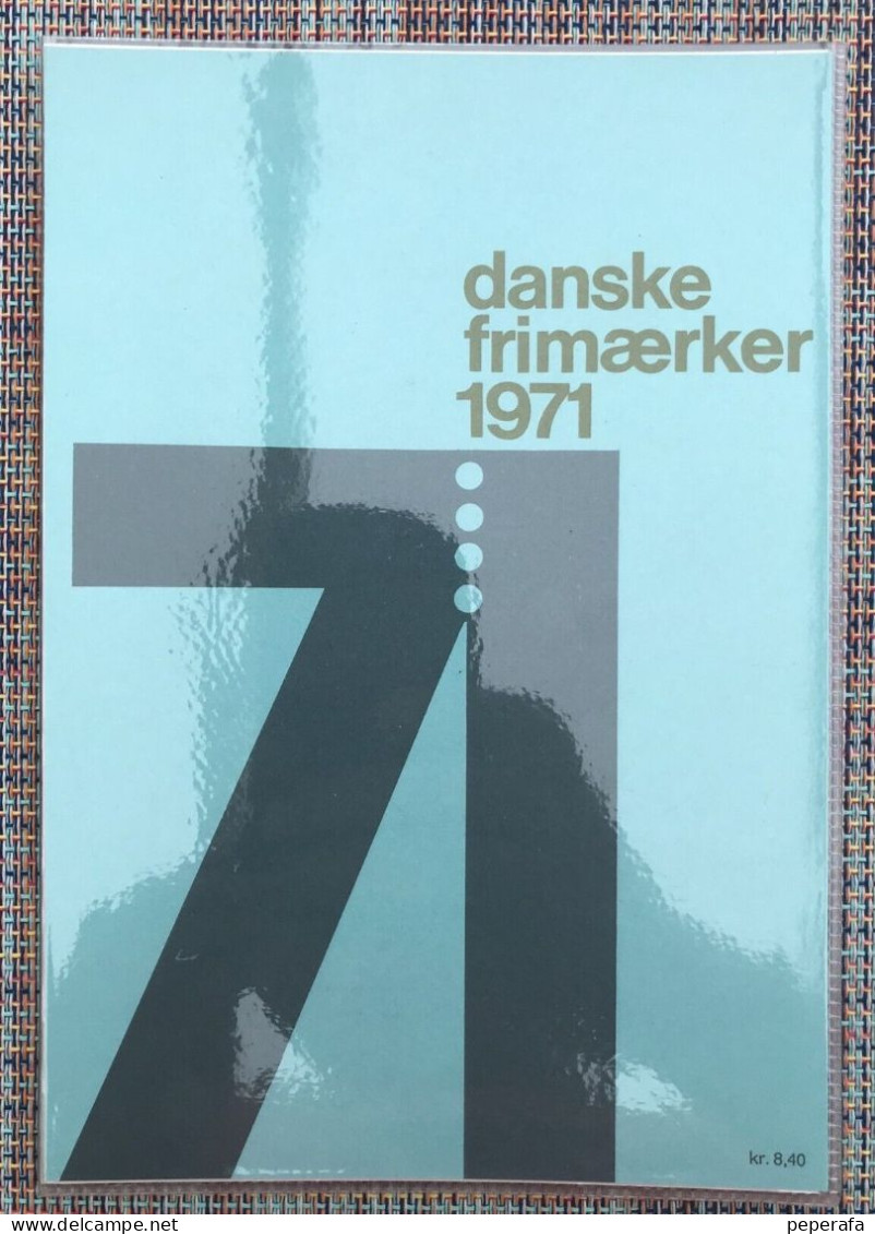 Denmark Danmark 1971, Årsmappe Yearbooks - Ganze Jahrgänge