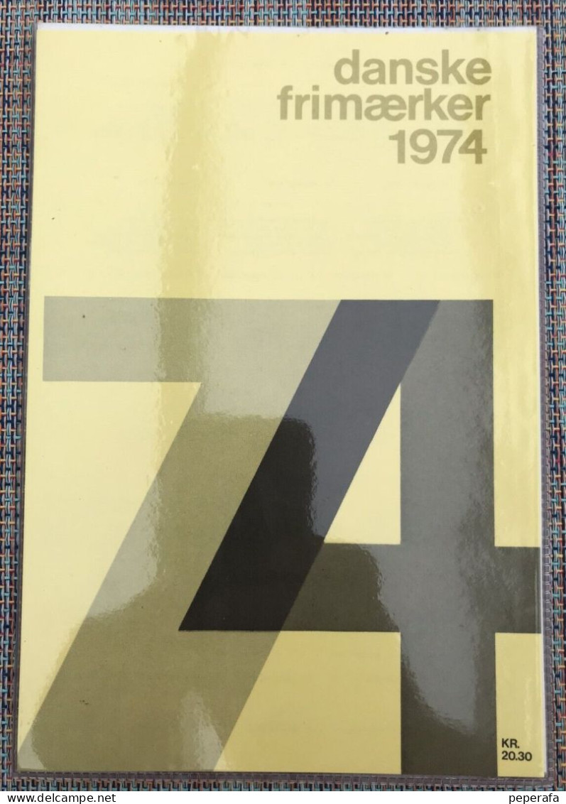 Denmark Danmark 1974, Årsmappe Yearbooks - Ganze Jahrgänge