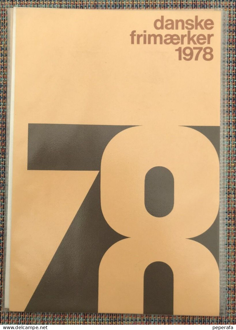 Denmark Danmark 1978, Årsmappe Yearbooks - Ganze Jahrgänge