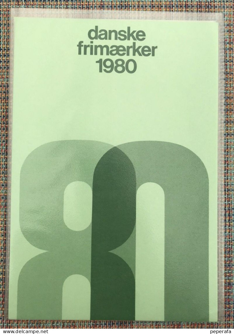 Denmark Danmark 1980, Årsmappe Yearbooks - Volledig Jaar