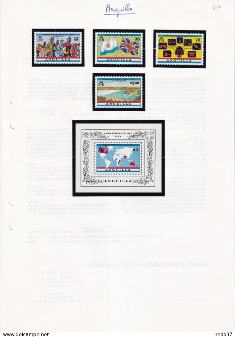 Anguilla - Collection Vendue Page Par Page - Neufs ** Sans Charnière - TB - Anguilla (1968-...)