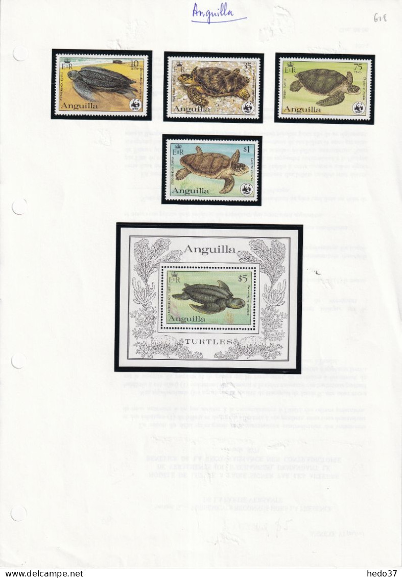 Anguilla - Tortues - Collection Vendue Page Par Page - Neufs ** Sans Charnière - TB - Anguilla (1968-...)