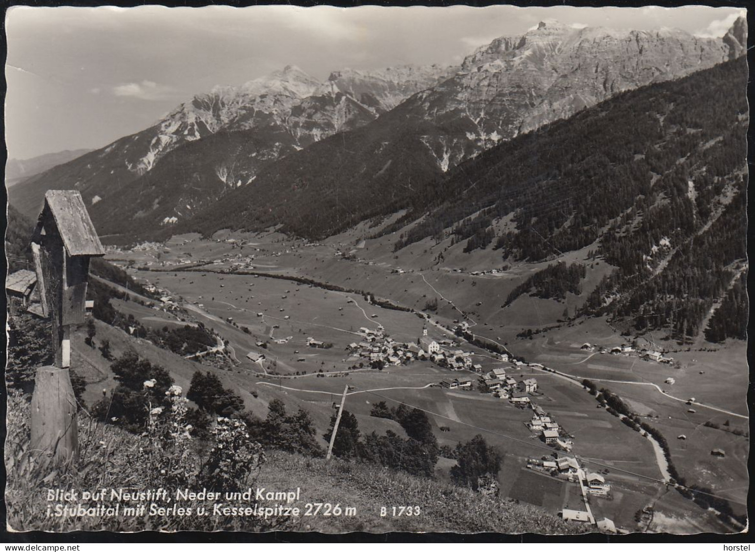 Austria - 6167 Neustift - Stubaital - Blick Auf Neustift, Neder Und Kampl - Nice Stamp - Neustift Im Stubaital