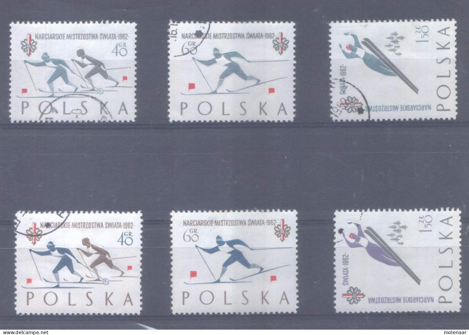 Postzegels > Europa > Polen > 1944-.... Republiek > 1971-80 > Gebruikt No.1281-1286  (11946) - Used Stamps