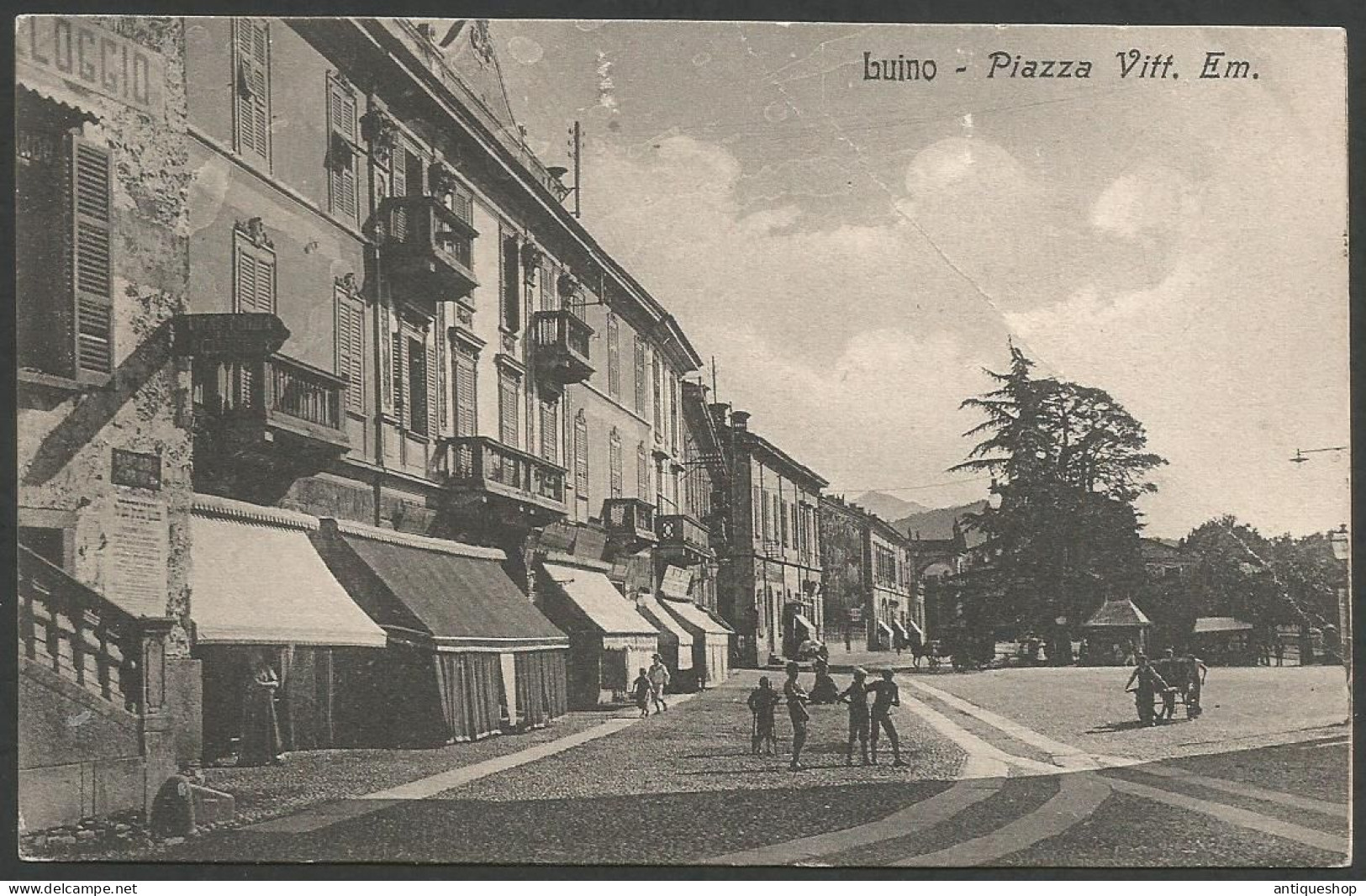 Italy------Luino-----old Postcard - Luino