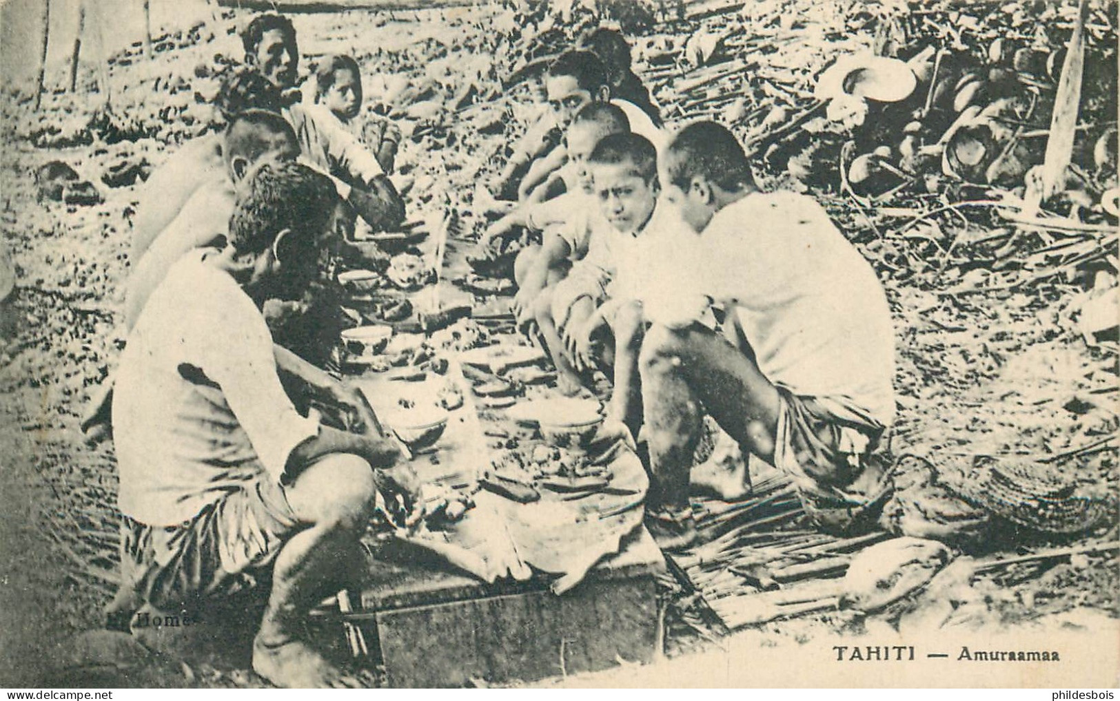 TAHITI  Amuraamaa - Polynésie Française