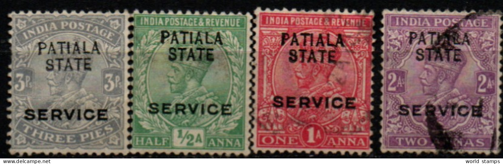 PATIALA 1913-28 O - Patiala