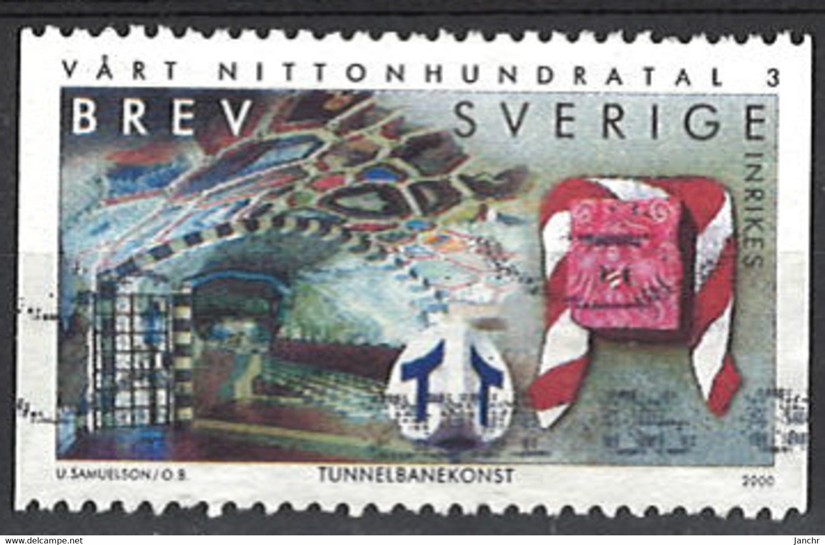 Sweden 2000. Mi.Nr. 2162, Used O - Gebraucht