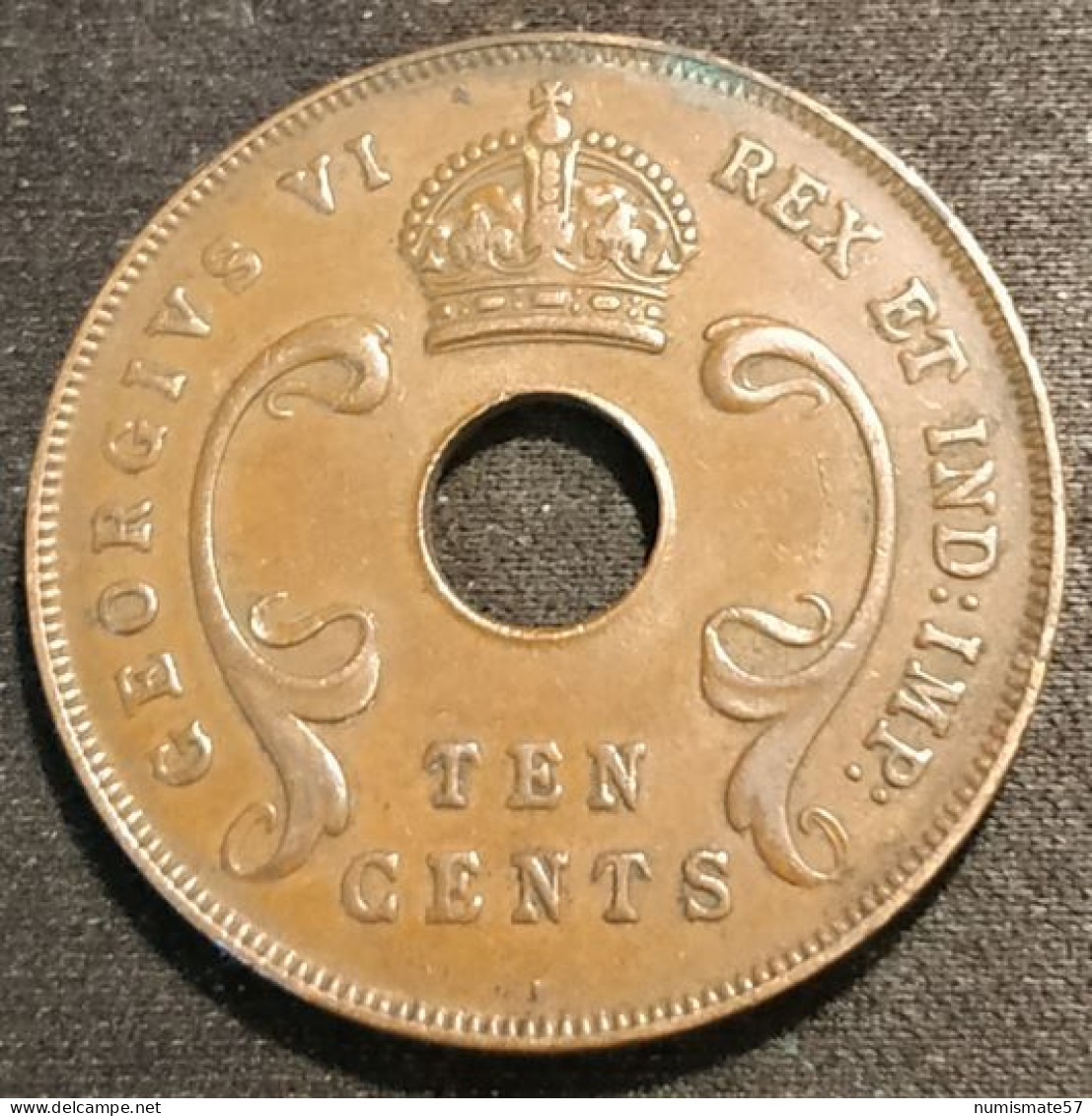 AFRIQUE DE L'EST - EAST AFRICA - 10 CENTS 1941 I - George VI - KM 26 - British Colony