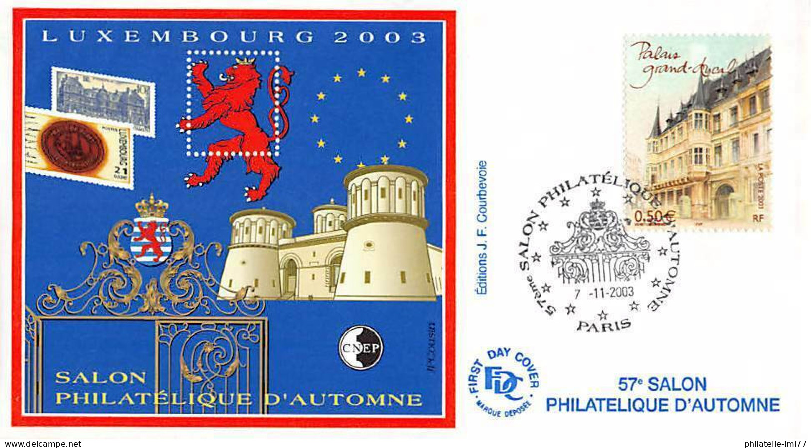 FDC CNEP N° 39 - Luxembourg 2003 - 2000-2009