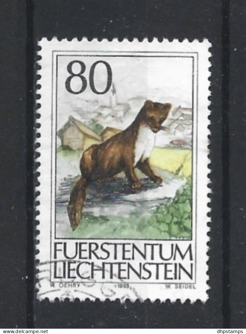 Liechtenstein 1993 Fauna Y.T. 1008 (0) - Gebraucht