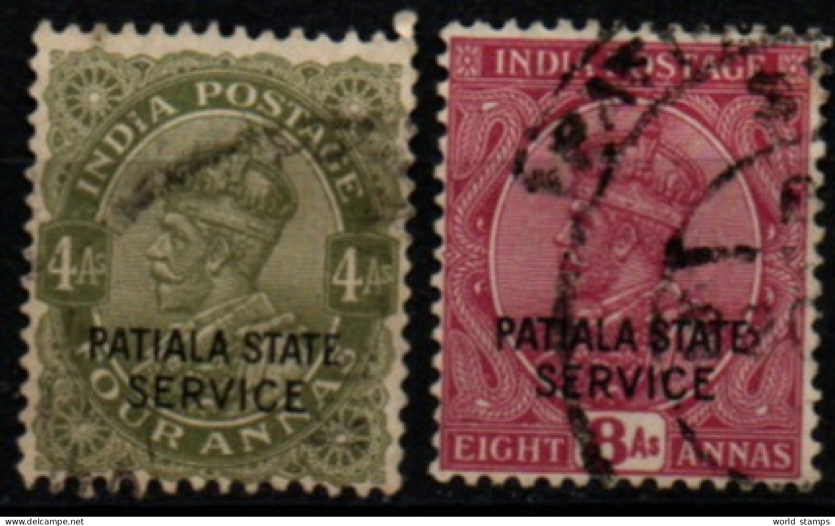 PATIALA 1927-37 O - Patiala